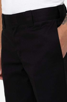Dickies pantaloni Spodnie Dickies Work Pant Rec DK0A4XK9BLK bărbați, culoarea negru, drept DK0A4XK9BLK-black