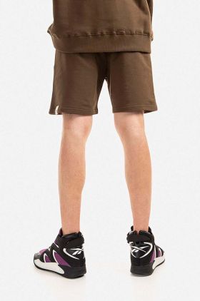 Alpha Industries pantaloni scurți din bumbac culoarea maro 106365.629-brown