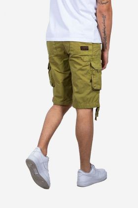 Alpha Industries pantaloni scurți din bumbac Alpha Industries Jet Short 191200 440 culoarea maro 191200.440-brown