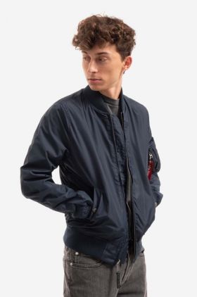 Alpha Industries geacă bomber MA-1 TT bărbați, culoarea bleumarin, de tranziție 191103.07-navy