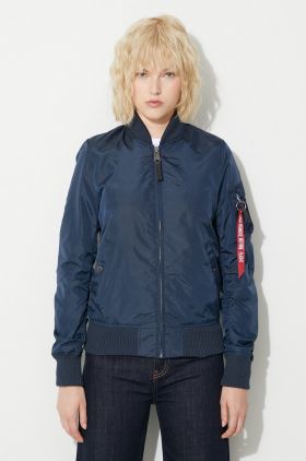 Alpha Industries geacă bomber MA-1 TT Wmn femei, culoarea bleumarin, de tranziție 141041.07-navy