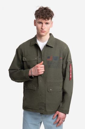 Alpha Industries geacă Field Jacket LWC 136115 136 bărbați, culoarea gri, de tranziție 136115.136-grey