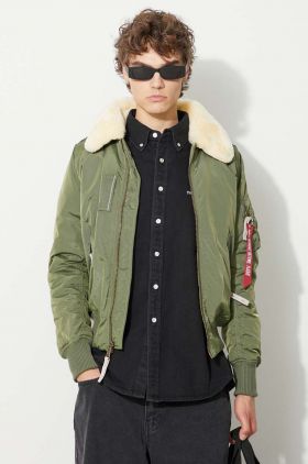 Alpha Industries geacă Injector III bărbați, culoarea verde, de iarnă 143104.01-green