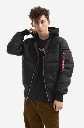 Alpha Industries geacă MA-1 bărbați, culoarea negru, de iarnă 118107.285-black