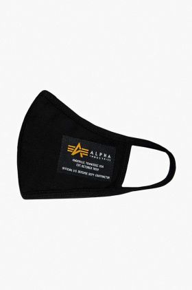 Alpha Industries mască de protecție reutilizabilă Crew Facemask 128935.03-black