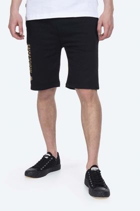 Alpha Industries pantaloni scurți Basic bărbați, culoarea negru 116364FP.583-black