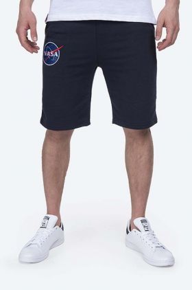 Alpha Industries pantaloni scurți bărbați, culoarea bleumarin 116362.07-navy