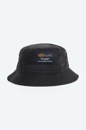 Alpha Industries pălărie din bumbac VLC Cap culoarea negru, bumbac 116912.03-black