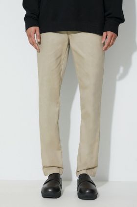 Dickies pantaloni bărbați, culoarea bej, mulata 872.KHK-KHAKI
