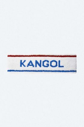 Kangol bentita pentru cap culoarea alb K3302ST-WHITE/CIAN