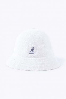 Kangol pălărie Kapelusz Kangol Bermuda Casual 0397BC WHITE culoarea alb 0397BC.WHITE-WHITE