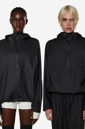 Rains geacă Anorak culoarea negru, de tranziție 18030-BLACK.