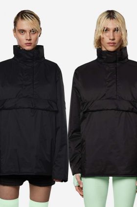 Rains geacă Fuse Anorak culoarea negru, de tranziție 15390-BLACK.