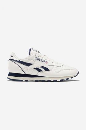 Reebok Classic sneakers Classic Leather 198 culoarea alb, GX6123 GX6123-white