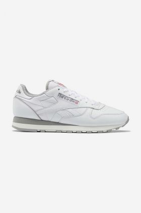 Reebok Classic sneakers din piele Leather culoarea alb, GY9877 GY9877-white