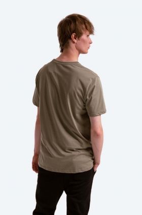 Alpha Industries tricou din bumbac Basic T-Shirt culoarea verde, cu imprimeu 100501.11-green