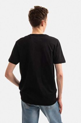 Alpha Industries tricou din bumbac culoarea negru, cu imprimeu 118529.649-black