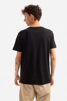 Alpha Industries tricou din bumbac culoarea negru, cu imprimeu 178501.209-black