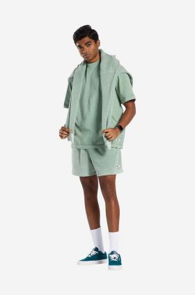 Reebok Classic tricou din bumbac Natural Dye culoarea verde, uni HR5103-green