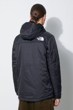 The North Face geacă Himalayan Light Synthetic bărbați, culoarea negru, de tranziție, NF0A7WZXJK31