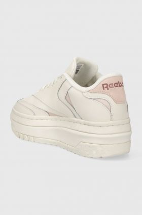 Reebok sneakers din piele Club C Extra culoarea bej