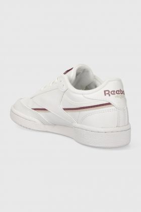 Reebok sneakers Club C 85 Vegan culoarea alb