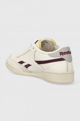 Reebok sneakers din piele Club C Revenge culoarea bej