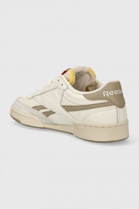 Reebok sneakers din piele Club C Revenge culoarea bej