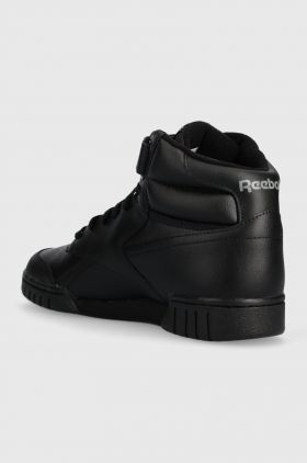 Reebok sneakers din piele EX-O-FIT HI culoarea negru, 100000109