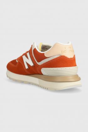 New Balance sneakers 574 culoarea portocaliu