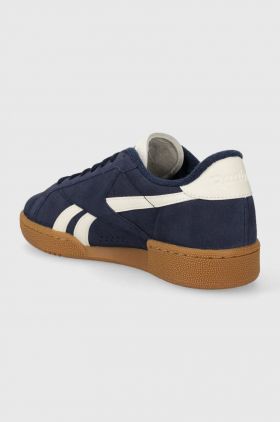 Reebok Classic sneakers din piele întoarsă CLUB C culoarea bleumarin