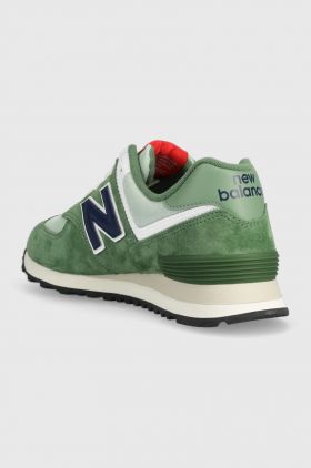 New Balance sneakers 574 culoarea verde U574HGB