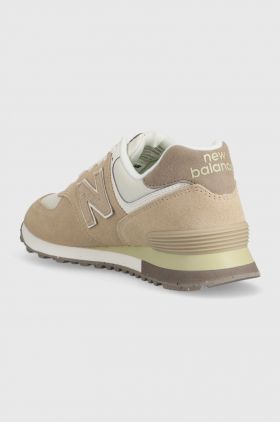 New Balance sneakers 574 culoarea bej U574SBW