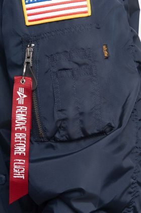 Alpha Industries geacă bărbați, culoarea bleumarin, de tranziție 136106.07-navy