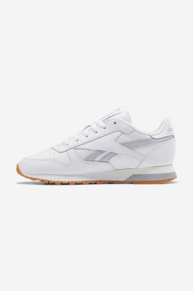 Reebok Classic sneakers din piele Leather culoarea alb, HQ2234 HQ2234-white