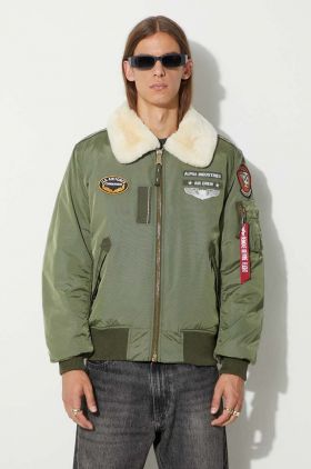 Alpha Industries geacă Injector III Air Force bărbați, culoarea verde, de tranziție 198113.01