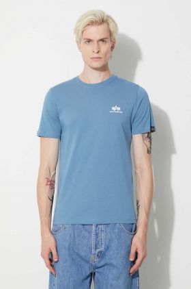 Alpha Industries tricou din bumbac Basic T Small Logo bărbați, uni 188505.538