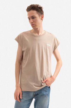 Alpha Industries tricou din bumbac culoarea bej, uni 118530.627-cream