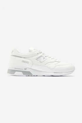 New Balance sneakers din piele M1500WHI culoarea alb M1500WHI-WHI