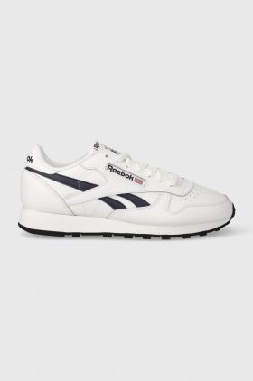 Reebok sneakers din piele culoarea alb