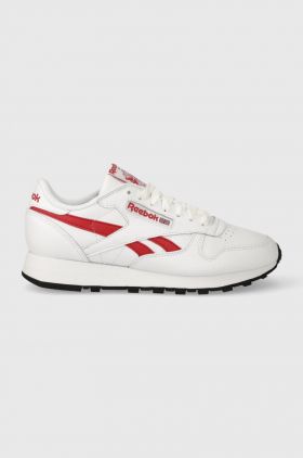 Reebok sneakers din piele culoarea alb