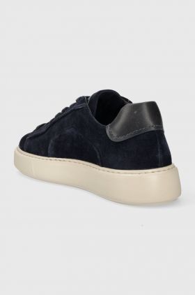 Gant sneakers din piele intoarsă Zonick culoarea albastru marin, 27633230.G69