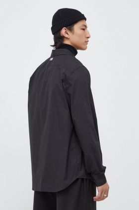 G-Star Raw camasa barbati, culoarea negru, cu guler clasic, regular