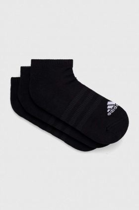 adidas șosete 3-pack culoarea negru IC1332