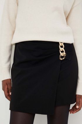 Answear Lab fusta culoarea negru, mini, drept