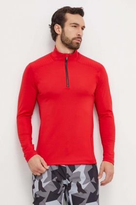 Descente longsleeve funcțional Piccard culoarea rosu