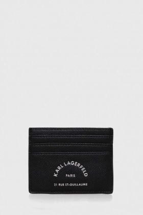 Karl Lagerfeld carcasa cardului culoarea negru