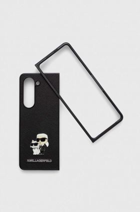 Karl Lagerfeld Husă pentru telefon Samsung Galaxy Z Fold5 F946 culoarea negru