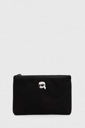 Karl Lagerfeld portfard culoarea negru