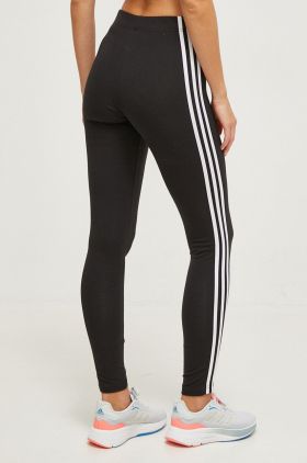 adidas colanți femei, culoarea negru, cu imprimeu  IP1570